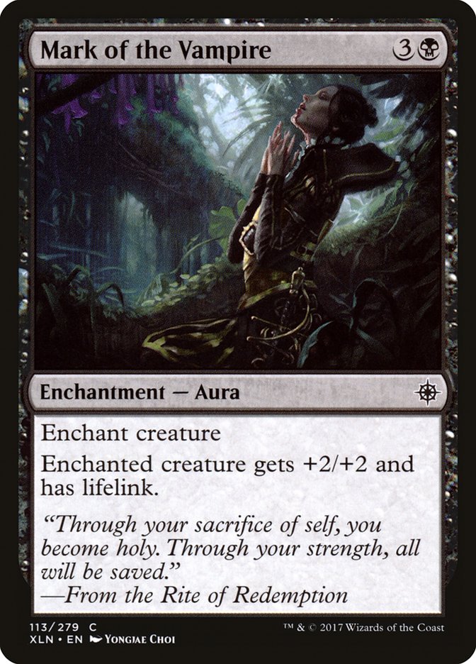 Mark of the Vampire [Ixalan] Foil
