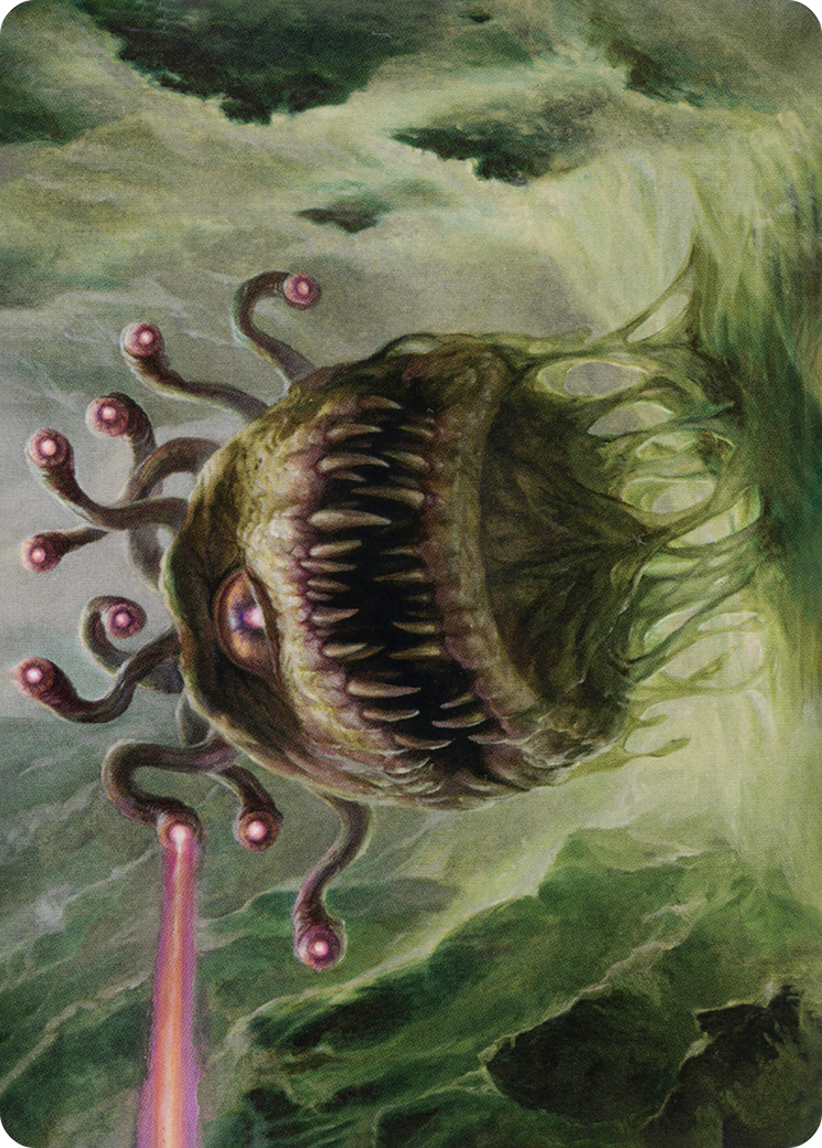 Baleful Beholder // Beholder  [Adventures in the Forgotten Realms Art Series] (Borderless) Foil