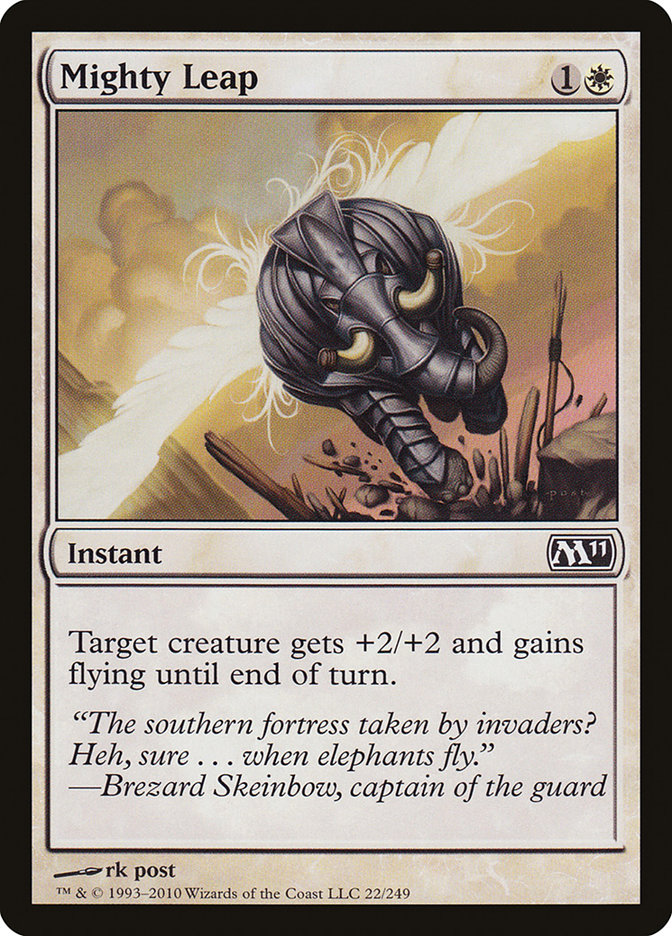 Mighty Leap [Magic 2011] Foil