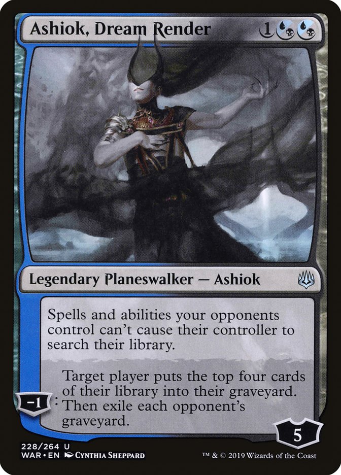 Ashiok, Dream Render [War of the Spark] Foil