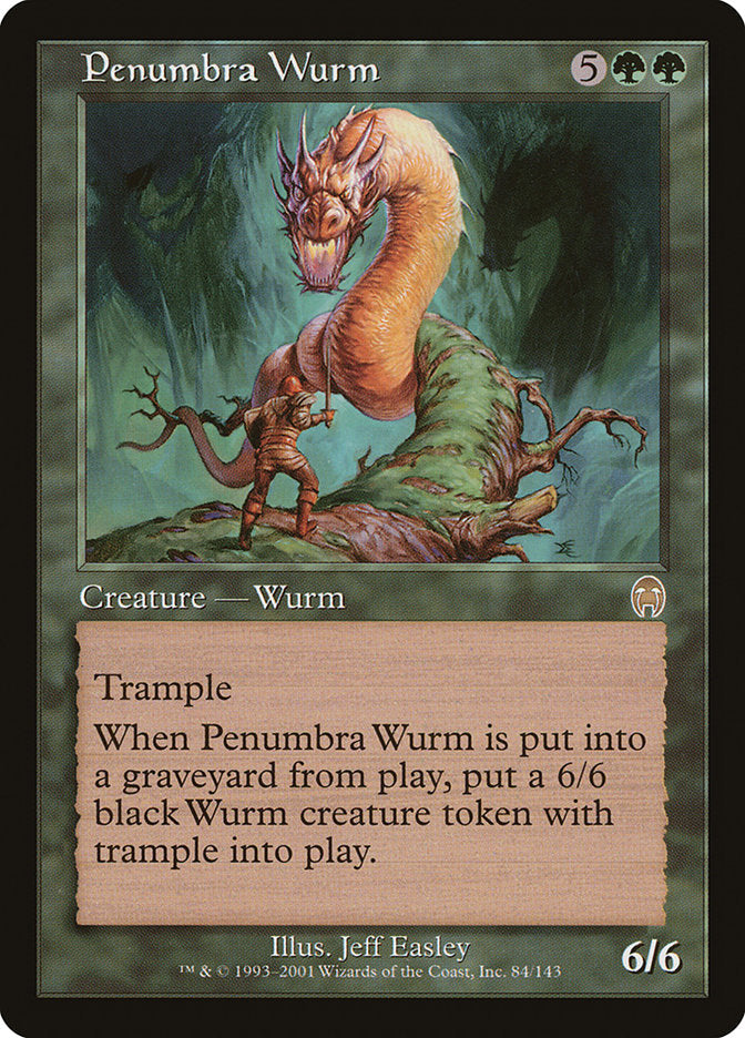 Penumbra Wurm [Apocalypse] Foil