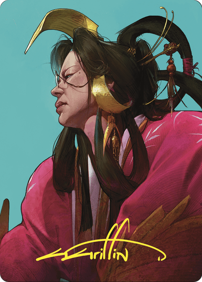 Azami, Lady of Scrolls // Azami, Lady of Scrolls  [Commander Masters Art Series] (Borderless)
