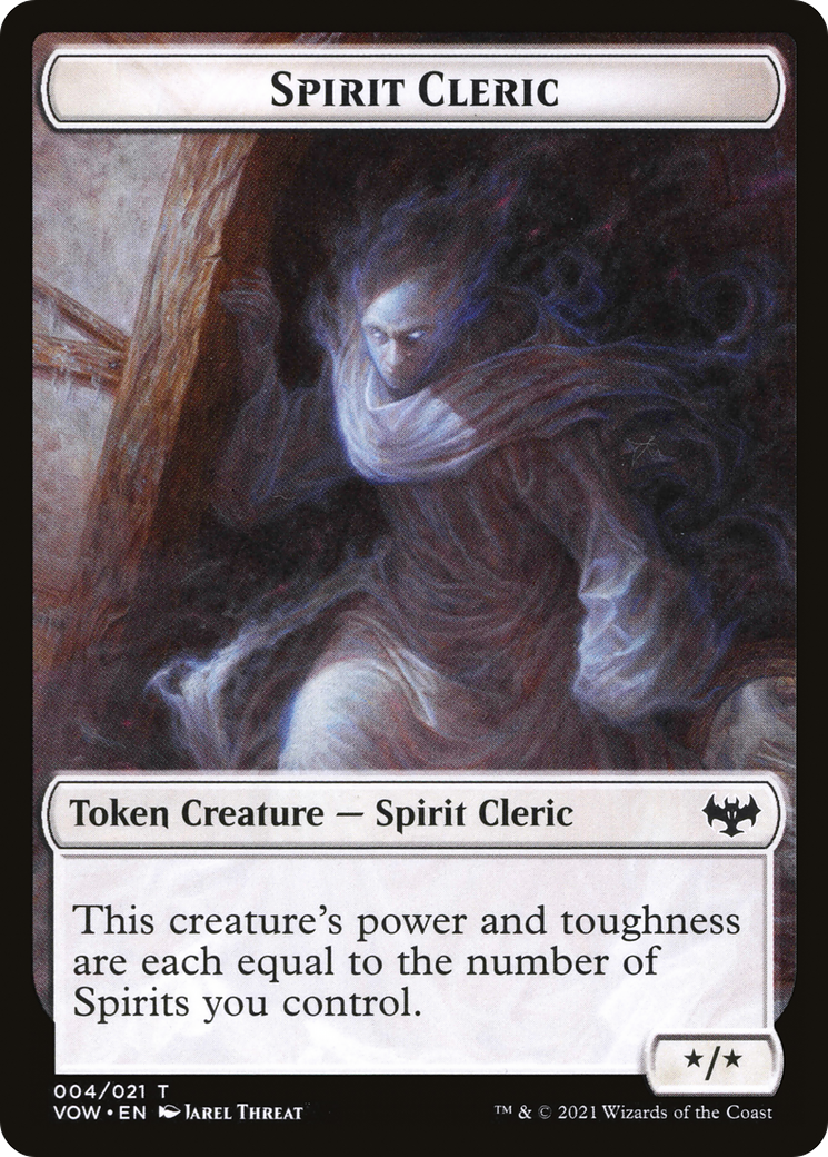 Spirit Cleric  [Innistrad: Crimson Vow Tokens] Foil