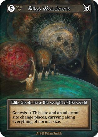 Atlas Wanderers (Foil)  - Alpha Foil