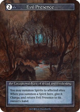 Evil Presence (Foil)  - Alpha Foil
