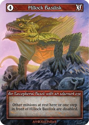 Hillock Basilisk (Foil)  - Alpha Foil