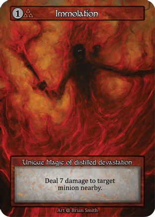 Immolation  - Alpha