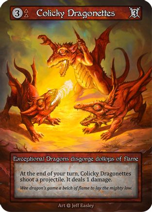 Colicky Dragonettes  - Alpha