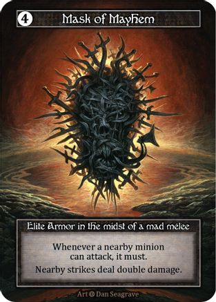 Mask of Mayhem (Foil)  - Alpha Foil