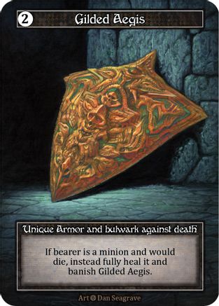 Gilded Aegis (Foil)  - Alpha Foil