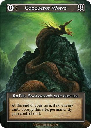 Conqueror Worm (Foil)  - Alpha Foil