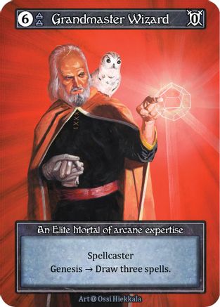 Grandmaster Wizard (Foil)  - Alpha Foil