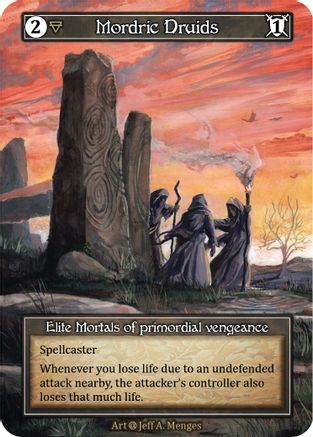 Mordric Druids (Foil)  - Alpha Foil