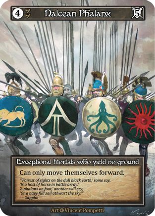 Dalcean Phalanx (Foil)  - Alpha Foil