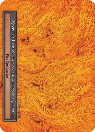 River of Flame (Foil)  - Alpha Foil