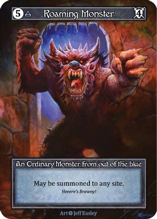 Roaming Monster (Foil)  - Alpha Foil