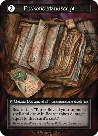 Pnakotic Manuscript (Foil)  - Alpha Foil