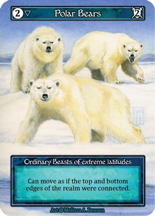Polar Bears (Foil)  - Alpha Foil