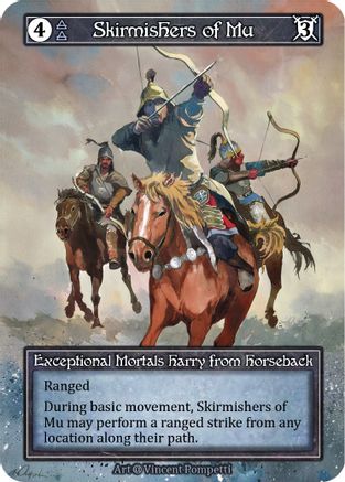 Skirmishers of Mu (Foil)  - Alpha Foil