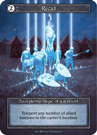 Recall (Foil)  - Alpha Foil
