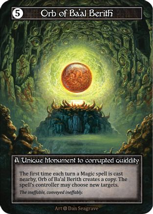 Orb of Ba'al Berith (Foil)  - Alpha Foil