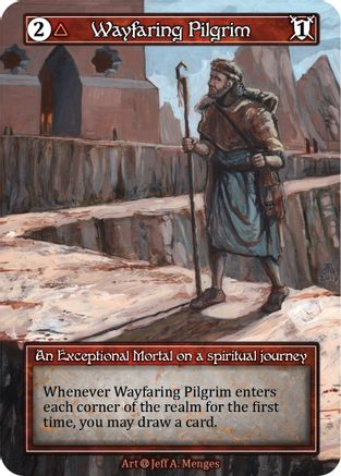 Wayfaring Pilgrim (Foil)  - Alpha Foil