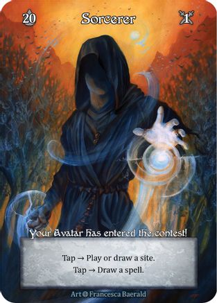 Sorcerer (Foil)  - Alpha Foil