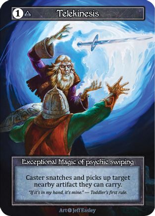 Telekinesis (Foil)  - Alpha Foil