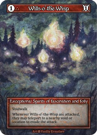 Wills-o'-the-Wisp (Foil)  - Alpha Foil