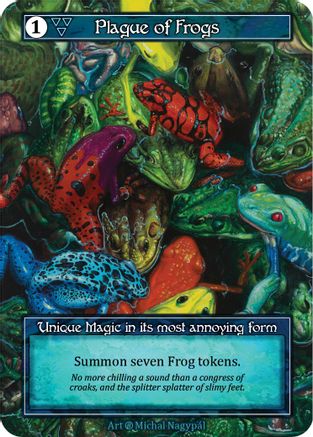 Plague of Frogs (Foil)  - Beta Foil