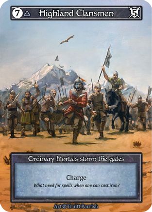 Highland Clansmen (Foil)  - Beta Foil