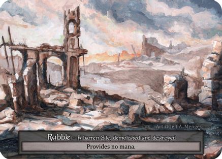 Rubble (Box Topper)  - Alpha