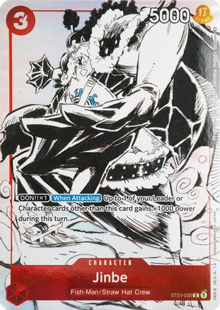 Jinbe (Gift Collection 2023) (ST01-005) - [One Piece Promotion Cards] Foil