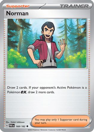 Norman (168/182) [Scarlet & Violet: Paradox Rift] Reverse Holofoil