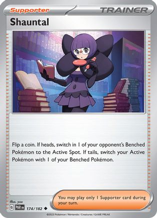 Shauntal (174/182) [Scarlet & Violet: Paradox Rift] Reverse Holofoil