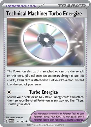 Technical Machine: Turbo Energize (179/182) [Scarlet & Violet: Paradox Rift] Reverse Holofoil