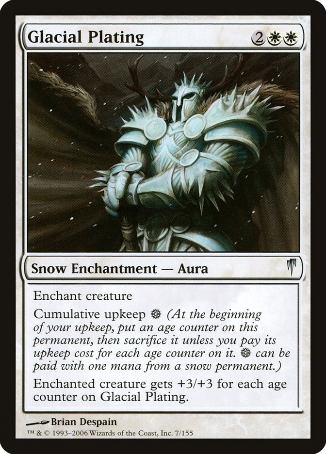 Glacial Plating [Coldsnap] Foil