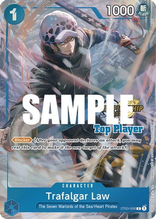 Trafalgar Law (CS 2023 Top Players Pack) (ST03-008) - [One Piece Promotion Cards] Foil