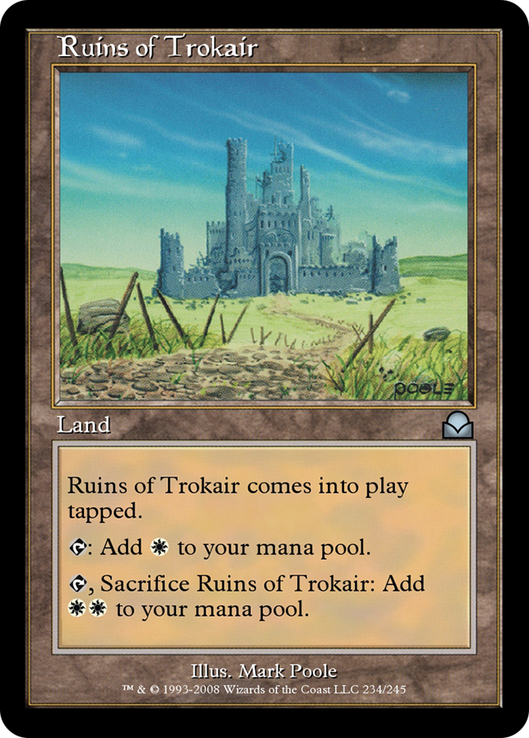 Ruins of Trokair  [Masters Edition II] Foil