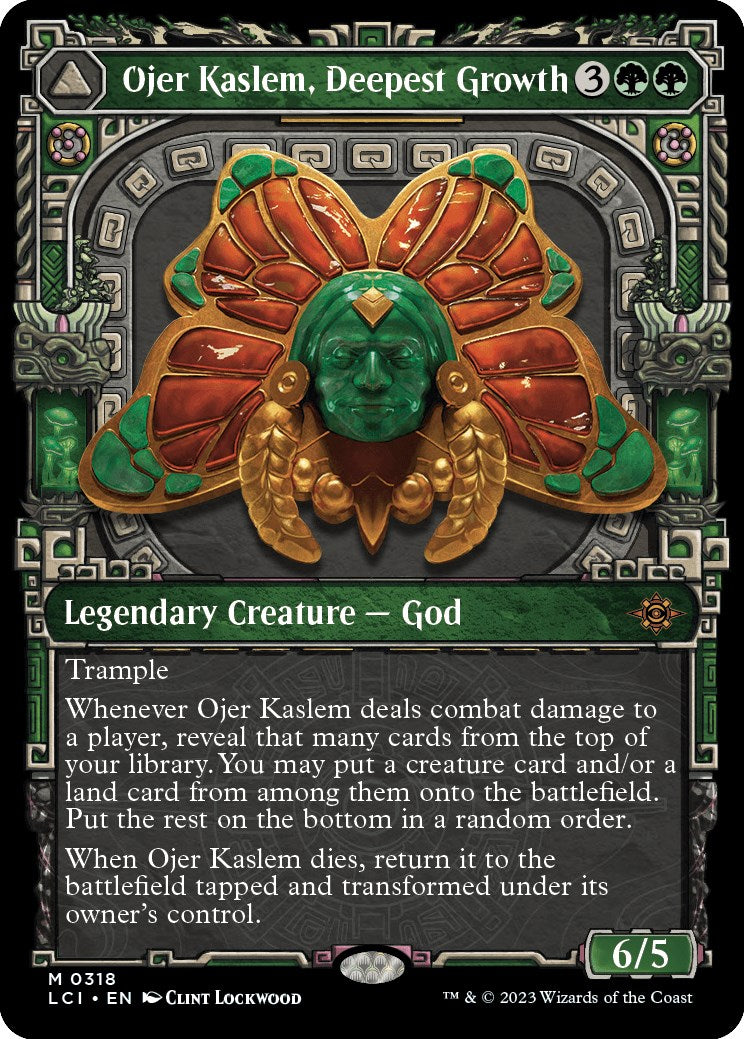 Ojer Kaslem, Deepest Growth (Showcase) [The Lost Caverns of Ixalan] Foil