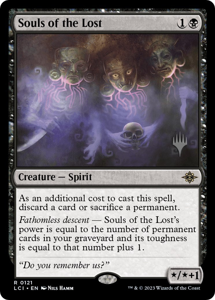 Souls of the Lost (Promo Pack) [The Lost Caverns of Ixalan Promos] Foil