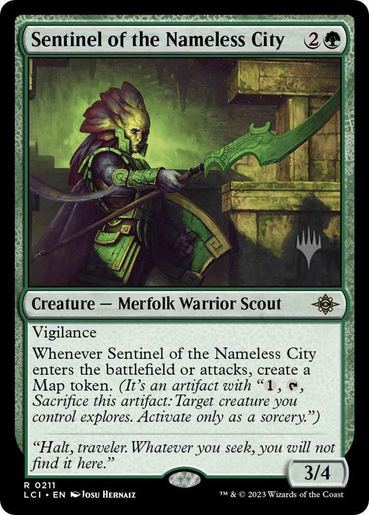 Sentinel of the Nameless City (Promo Pack) [The Lost Caverns of Ixalan Promos] Foil