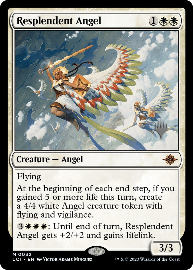 Resplendent Angel (Promo Pack) [The Lost Caverns of Ixalan Promos] Foil
