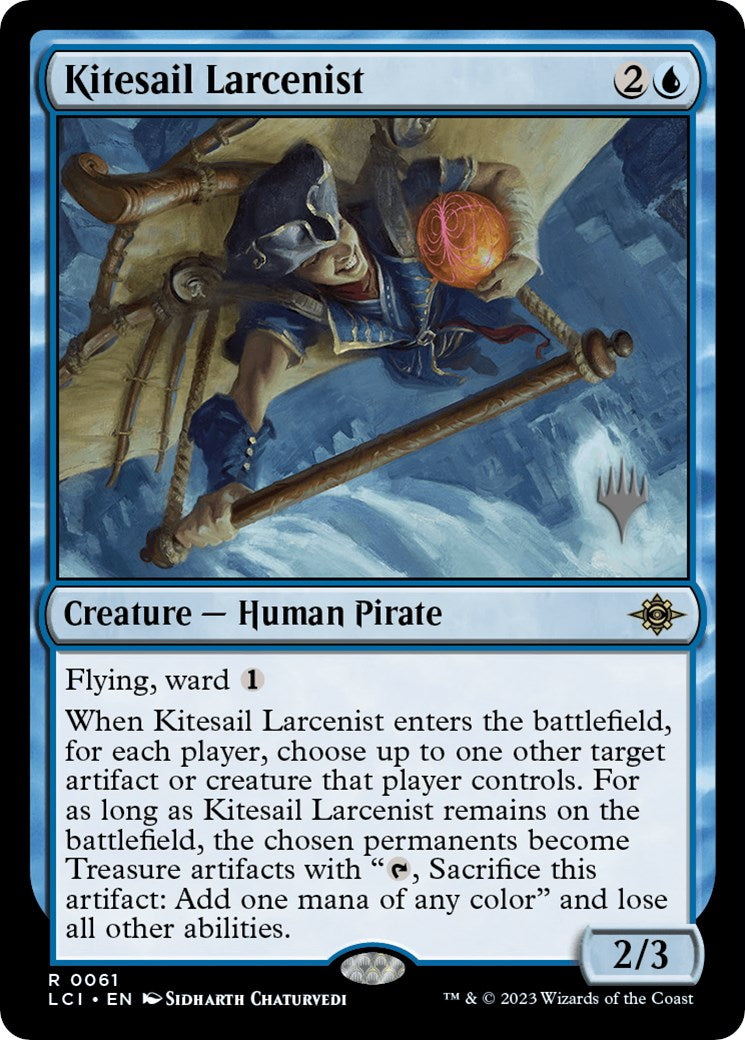 Kitesail Larcenist (Promo Pack) [The Lost Caverns of Ixalan Promos] Foil