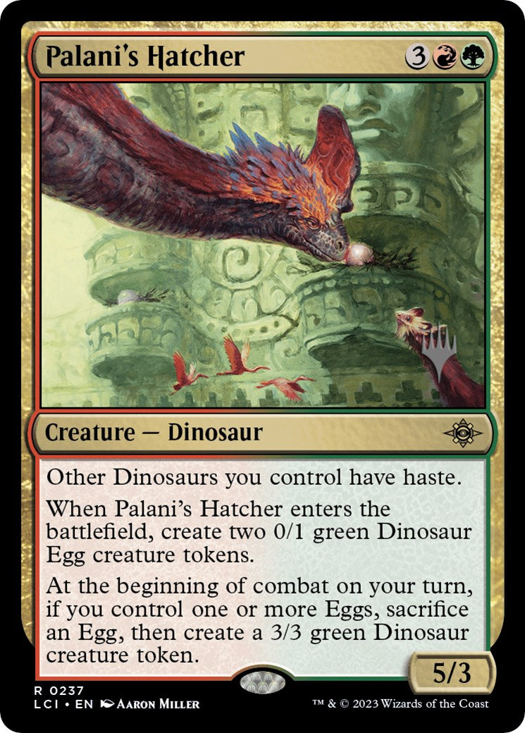 Palani's Hatcher (Promo Pack) [The Lost Caverns of Ixalan Promos] Foil