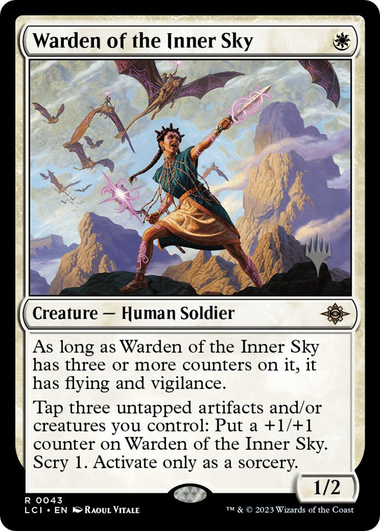 Warden of the Inner Sky (Promo Pack) [The Lost Caverns of Ixalan Promos] Foil