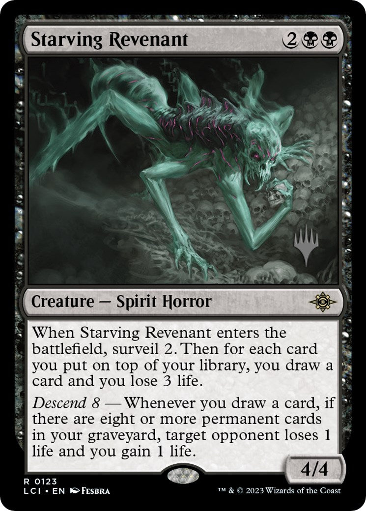 Starving Revenant (Promo Pack) [The Lost Caverns of Ixalan Promos] Foil