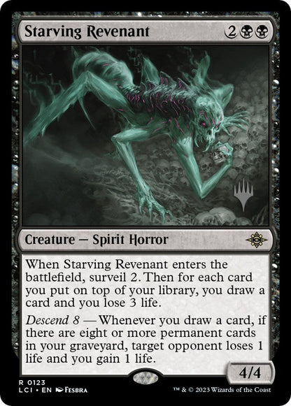 Starving Revenant (Promo Pack) [The Lost Caverns of Ixalan Promos] Foil