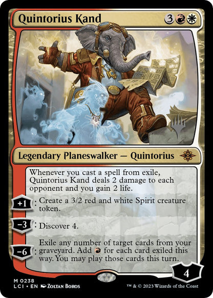 Quintorius Kand (Promo Pack) [The Lost Caverns of Ixalan Promos] Foil