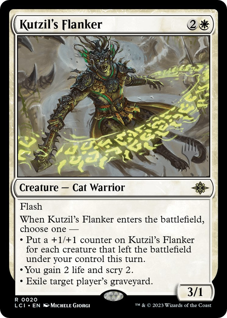 Kutzil's Flanker (Promo Pack) [The Lost Caverns of Ixalan Promos] Foil